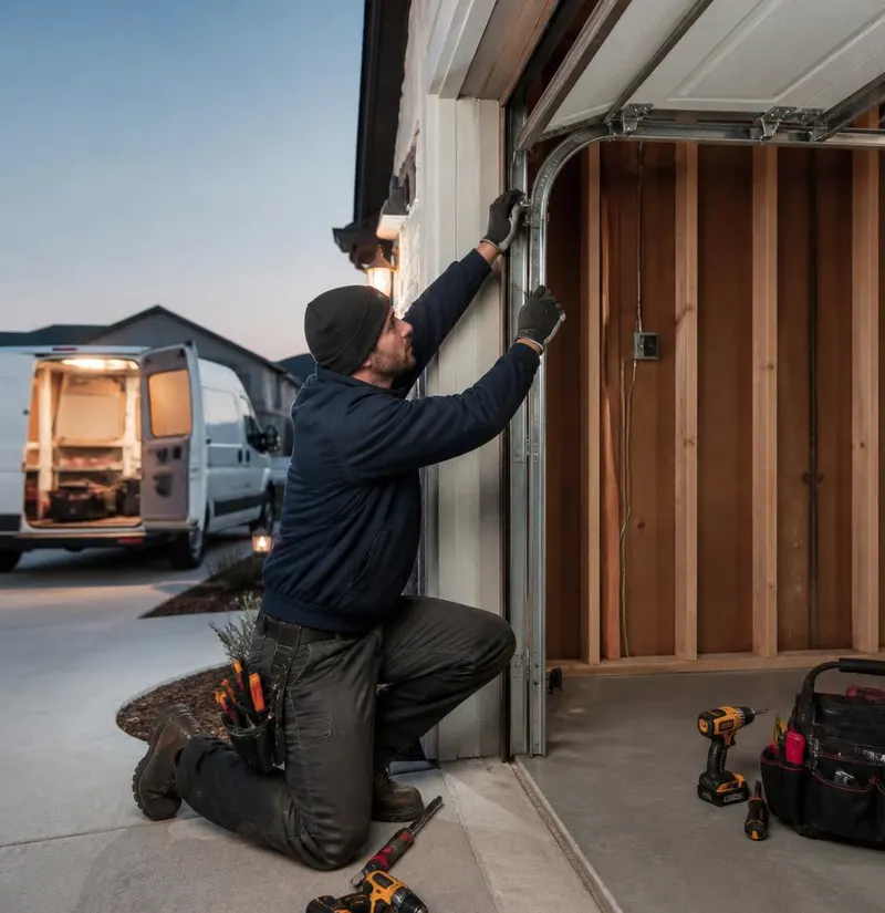 Garage Door Spring Repair in Youngstown